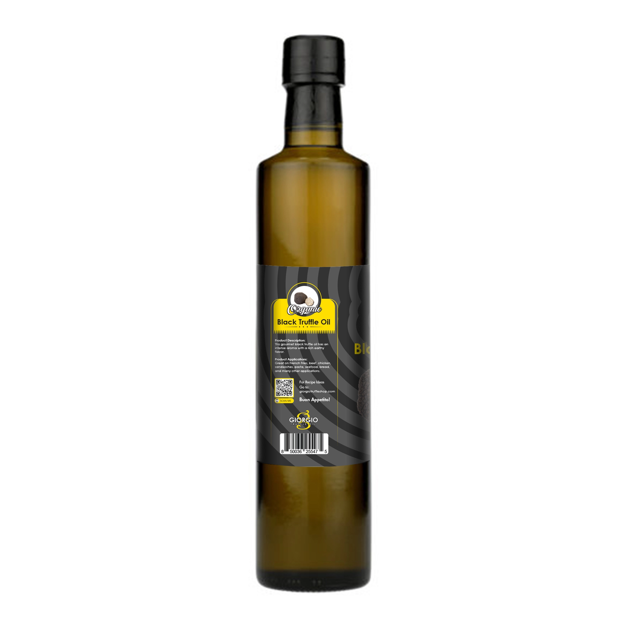 Giorgio Truffle Shop - Black Truffle Oil - Organic - 500ml - Left