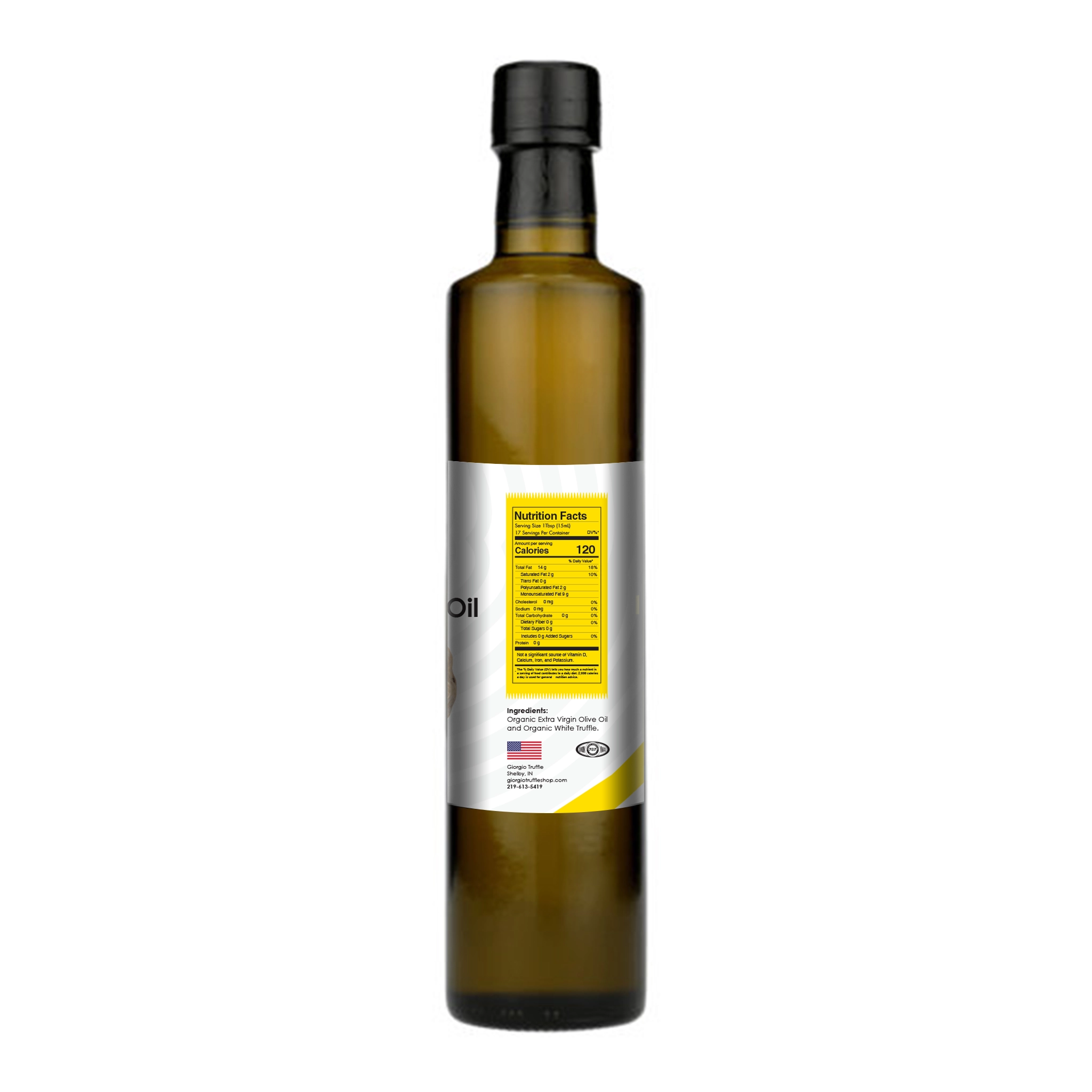 White Truffle Oil | Organic | 250 ml / 8.5 oz