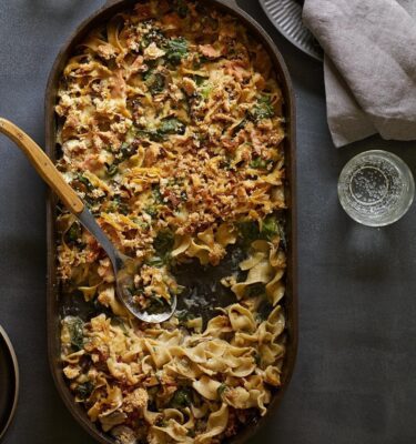 Black Truffle Oil Tuna Noodle Casserole Recipe