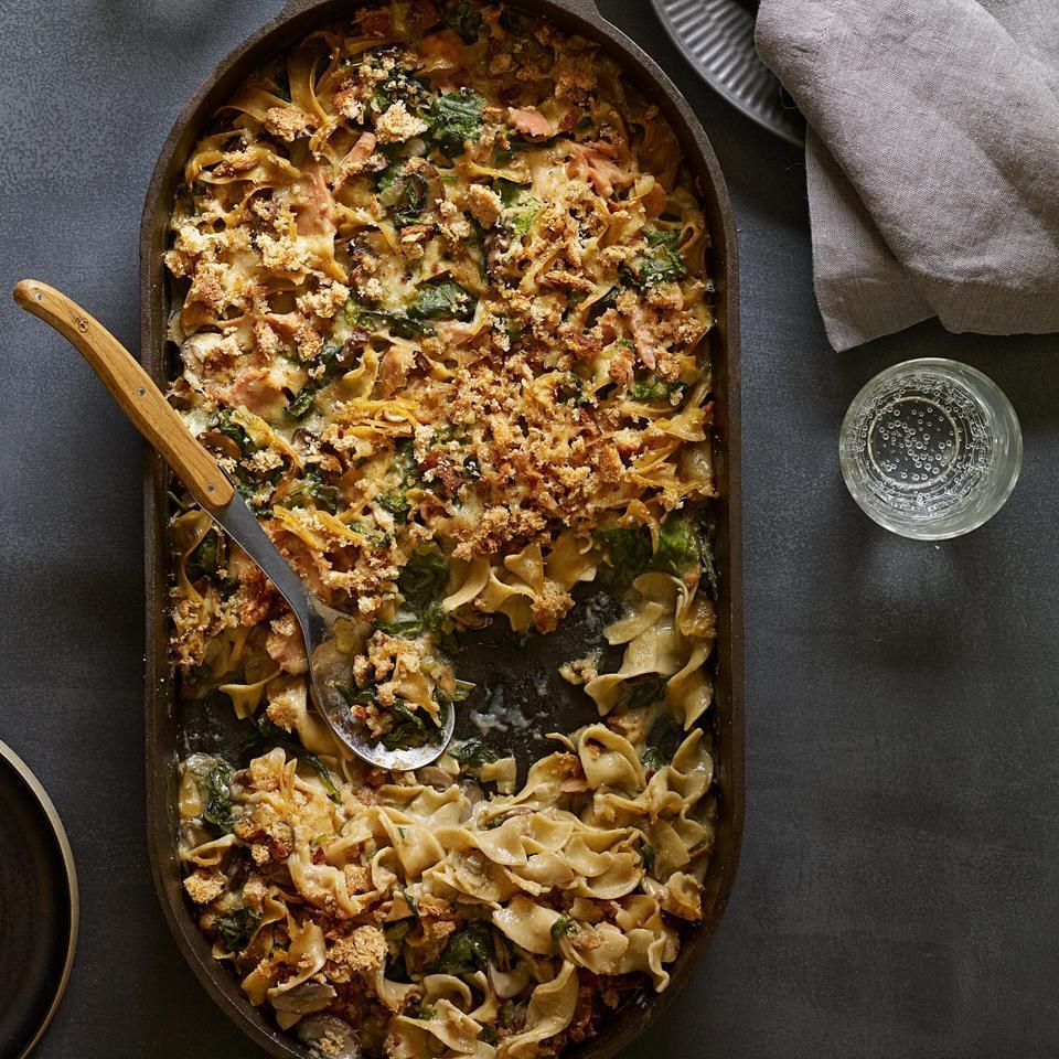 Black Truffle Oil Tuna Noodle Casserole Recipe